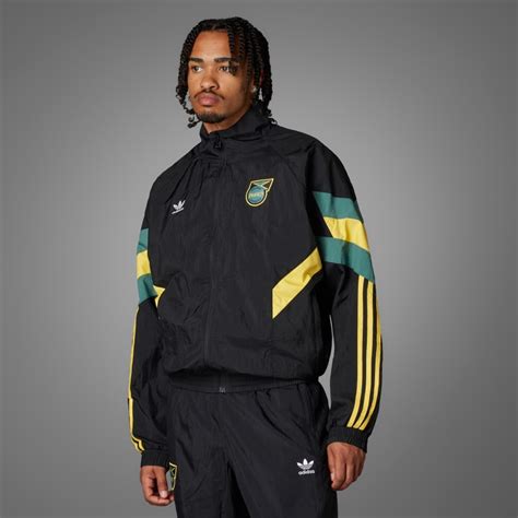 adidas schwarze jacke jamaika|adidas Jamaika Originals Jacke .